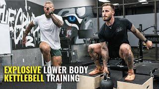 Explosive Lower Body Kettlebell Training | Combat Kettlebell