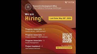IIT gandhinagar recruitment join now: https://t.me/berojgarmitra #recruitment #jobs #iit #vacancy