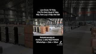 Làm Được 10 Triệu. Chi Phí Sinh Hoạt 8 Triệu. Hãy Tích Luỹ 2 Triệu Két Sắt #ketsat #welko
