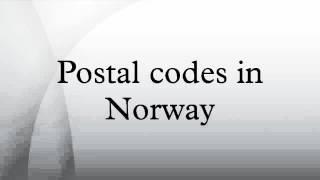 Postal codes in Norway