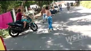 Knife Fight Goes Bad In Colombia   He Got Shot Trying To Flee