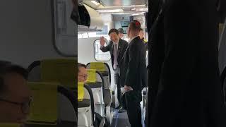 Scoot passengers cheer when PM Lawrence Wong turns up unexpectedly on flight from Laos to Singapore