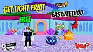 HOW TO GET LIGHT FRUIT FAST & EASY in Blox Fruits! Roblox | Blox fruits Free Fruits