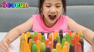 Seoeun for Kids about Colorful Tongue Jelly