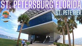 Beautiful Day at the St. Pete Pier in St. Petersburg Florida 