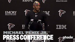 Michael Penix Jr. looks ahead to Atlanta Falcons & Washington Commanders matchup | Press Conference