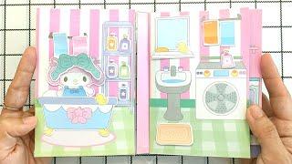 [paperdiy] A DAY IN MY LIFE MY MELODY SPECIAL EDITION | NEW QUIET BOOK