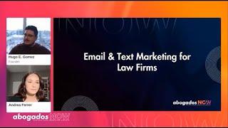 Email & Text Marketing for Law Firms | Abogados NOW