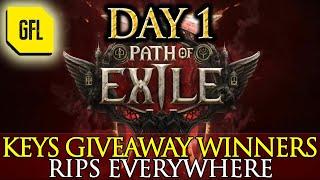 Path of Exile 2 Early Access Highlights Day #01 "I CAN'T SEE BECAUSE...", THIS IS SO MUCH FUN...