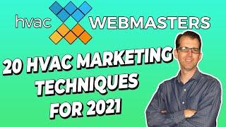 20 HVAC Marketing Techniques for 2021 | HVAC Webmasters