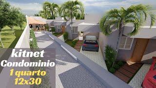 kitnet otimo investimento para ano de 2022 - 1 quarto - 35m² - area de lazer - garagem coberta