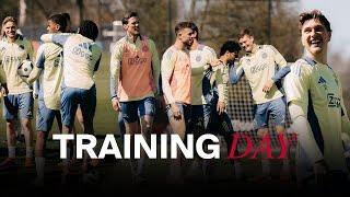 Sun, Sprints & Smiles: Ajax Enjoying Training! ️