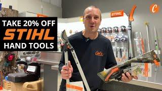 Save on STIHL Hand Tools!