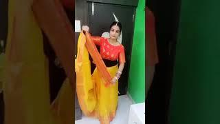 #sareehack ! How to Infinity drape #shorts #sangeeta singh hairstyles