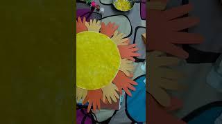 Creative sun for school project #creative #sun