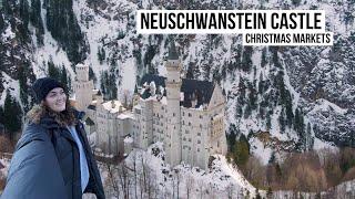 Visiting the Famous German Castle that inspired the Disney Theme Park Castles | Christmas Markets