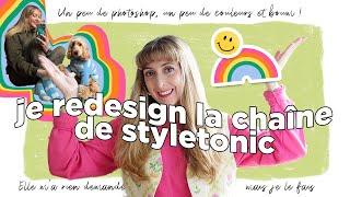 JE REDESIGN LA CHAÎNE DE @styletoo  (Sans lui demander)