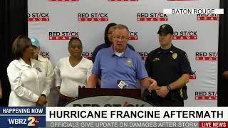 Mayor-president Broome updates BR residents on Francine aftermath