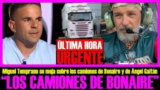 "LOS CAMIONES DE BONAIRE" MIGUEL TEMPRANO SE MOJA SOBRE EL CENTRO COMERCIAL BONAIRE Y ÁNGEL GAITÁN.