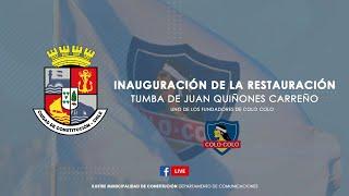 Transmisión - inauguración de la restauración tumba de Juan Quiñones