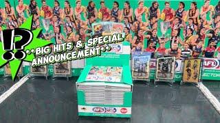 Unboxing AFL Teamcoach 2024 Collector Cards - **NICE HITS + BIG ANNOUNCEMENT** 