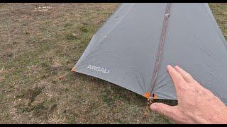 The Argali Absaroka 4P tent... a very budget friendly Hot Tent, it finally arrived.