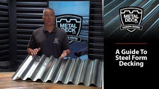 Steel Form Decking Guide: What Is Form Decking? Form Deck Vs Composite Deck + Types & Uses