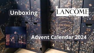 Unboxing Lancôme Advent Calendar 2024/ Let's Swatch It