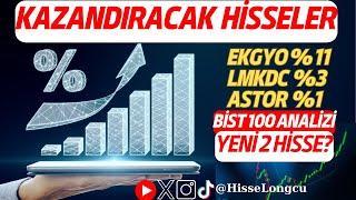 Kazandıracak 2 Hisse Daha (Borsa Yorumları - BİST 100 Analiz) - EKGYO Hisse Analiz