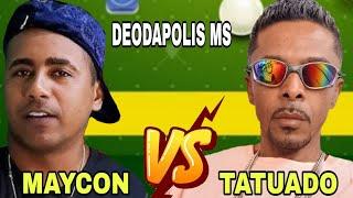 Maycon de Teixeira x Tatuado ( Deodapolis)#sinuca #baianinhodemauá #snooker