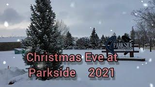 Christmas Eve 2021 at Parkside Alliance in Lacombe, Alberta