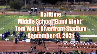 Riverside High School Band Halftime - Middle School Band Night with Horizon HS September 17, 2021