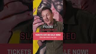 Slaughterhouse work injury  #workinjury #standupcomedy #edinburgh #glasgow #scotland
