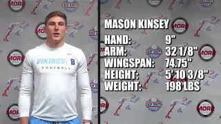 Mason Kinsey Pro Day 2020