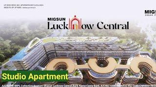 Migsun Lucknow Central | Hi Street mall | Studio Apartment | Commercial Shop| Call:6391155596|