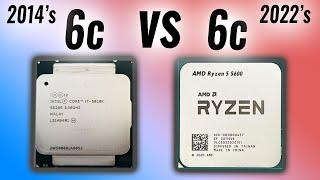 The FIRST DDR4 6 Core (i7-5820K) Vs. The LAST (Ryzen 5 5600)