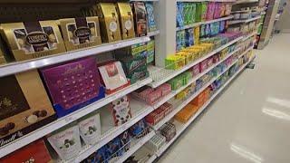 Target Candy Aisle Shelf Organization | May 2025 (Soft Spoken)