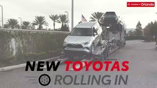 New Toyotas are rolling in for 2022