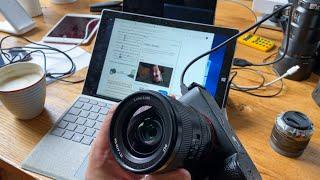 Endlich! Sony-Kameras als Webcam nutzen mit dem offiziellen Tool