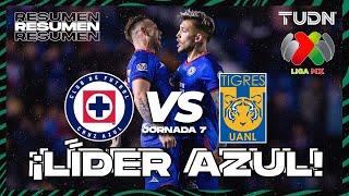 Resumen y goles | Cruz Azul vs Tigres | CL2024 - Liga Mx J7 | TUDN