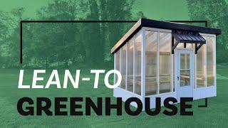 Stoltzfus Structures Lean-To Greenhouse