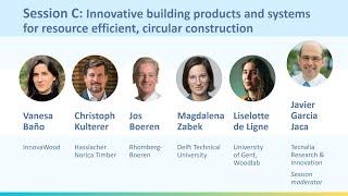 C) Innovative building products and systems for resource efficient circular construction | WPIC 2024