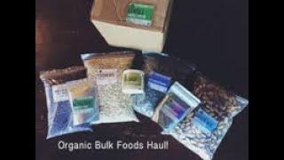 Bulk Foods Haul! ~ Essential Organic Ingredients ~