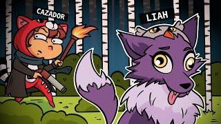 MAPAXE CAZADOR vs LIAH HOMBRE LOBO en Minecraft...