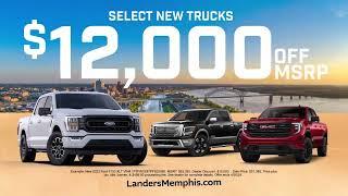 Landers Auto Group Great Mid-South Sales Event TV/Online Video Execution