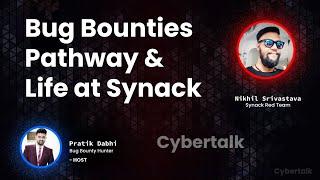 CyberTalk ep.11-Talks About Getting Started into Bug Bounties & Life At Synack |ft.Nikhil Srivastava