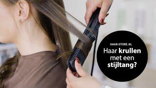 Haar krullen met een stijltang - Haar Store