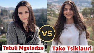 Tatuli Mgeladze Vs Tako Tsiklauri (Trio Mandili) Comparison 2021 |Celeb Profile|