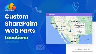 BizPortals Locations Web Part for Your SharePoint Intranet