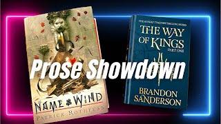 Prose Style Showdown: Sanderson vs. Rothfuss in Fantasy Fiction